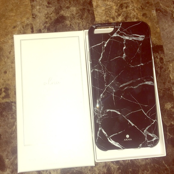 iPhone 6/6s case. Marble black and white. - Picture 1 of 4